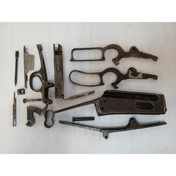 QTY OF MARLIN 1893/1894 PARTS - HAMMER, FIRING PIN, LEVER, FRAME, ETC