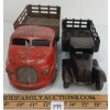 Image 3 : LOT OF 2 - PRESSED STEEL STAKE TRUCKS