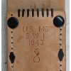 Image 3 : 1943 U.S. M3 S.W.I. FIGHTING KNIFE W/ M6 SHEATH
