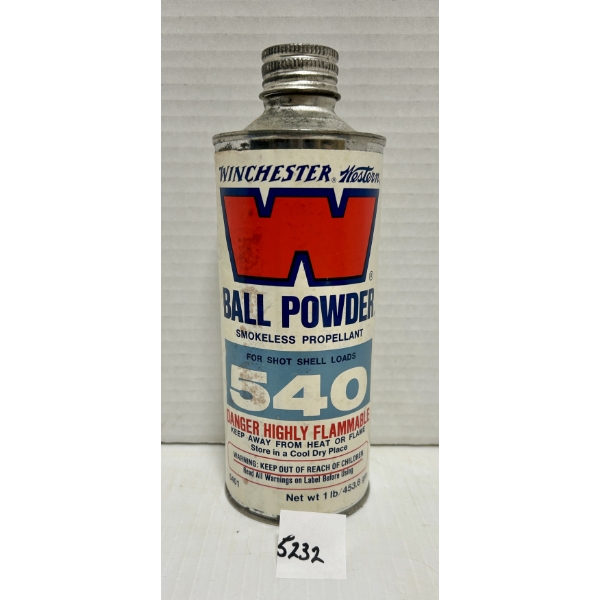 POWDER: 1 LB WINCHESTER 540