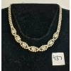 Image 2 : LOT OF 2 - SHERMAN RHINESTONE NECKLACE & CLIP ON EARRINGS