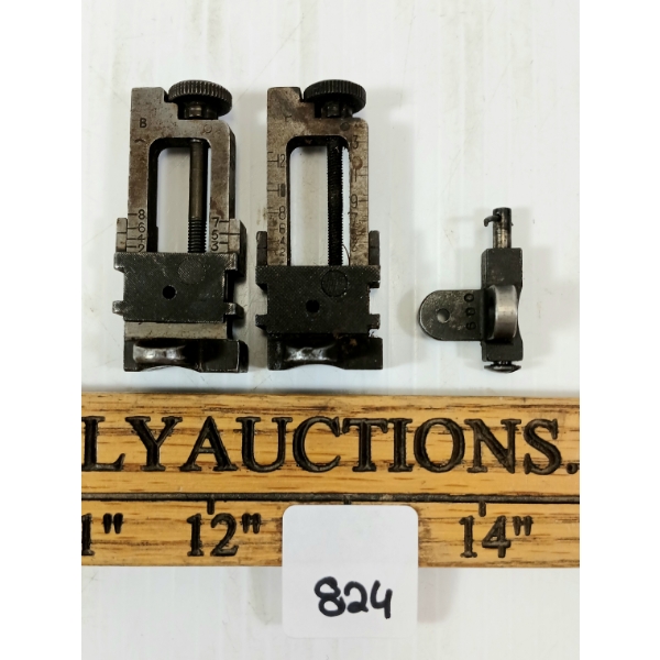 LOT OF 3 - NO. 4 RIFLE SIGHTS