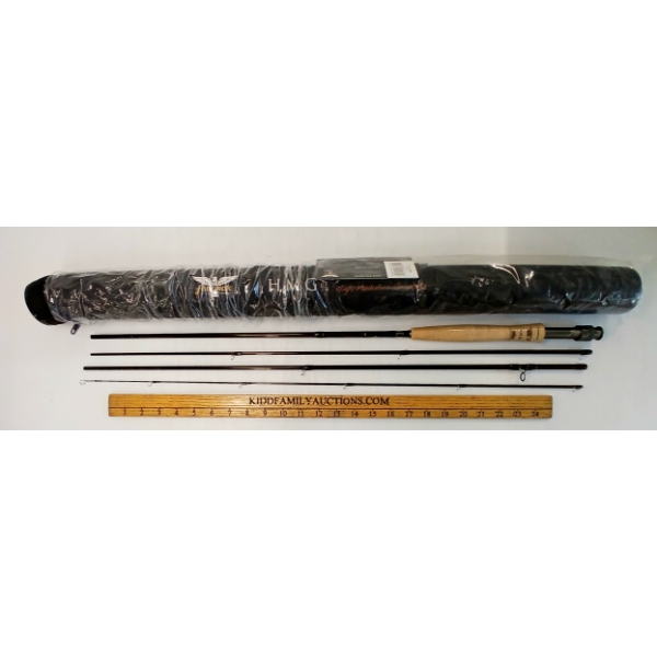 FENWICK NO. 6 FISHING ROD W/ CASE - AS NEW