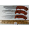 Image 3 : LOT OF 3 - PROPAC KNIFE SET W/ SHEATHS 