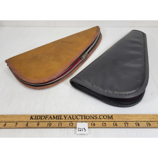 LOT OF 2 - PISTOL CASES / MATS