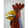 Image 2 : TIN ROOSTER FOLK ART 