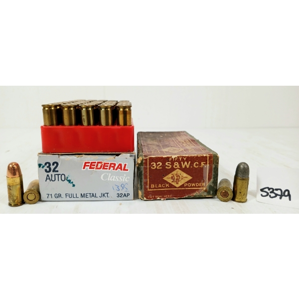 AMMO: 57X MIXED .32 AUTO / S&W - 71GR - FM JKT