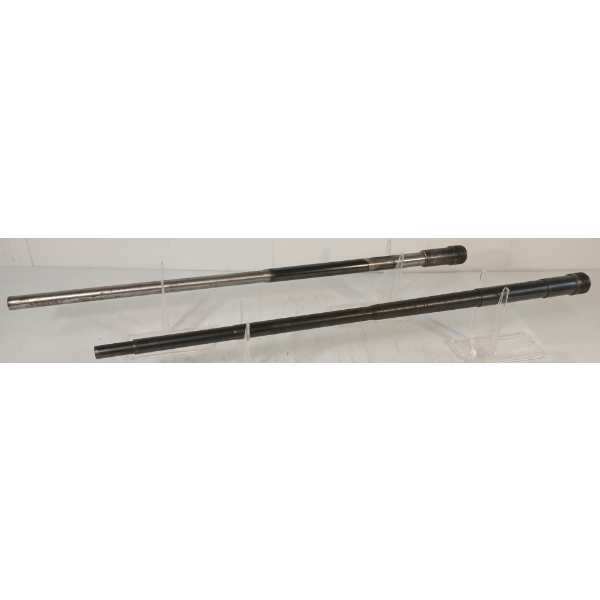 LOT OF 2 - UNKNOWN BARRELS - SMOOTH & RIFLED