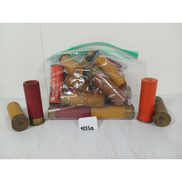 AMMO: 25X MIXED 12GA - 2 3/4IN - INCL NUBLACK & PAPER LABELS