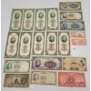 LOT OF 20 - CHINESE BANKNOTES - INCL CUSTOMS GOLD UNITS, NATIONALISTS ONE-SIDED NOTES, ETC