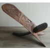 Image 5 : CARVED AFRICAN BIRTHING CHAIR (?)