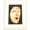 Image 1 : "FERTILITY MASK" BY GERMAINE ARNAKTAUYOK (PRS CDN ARTIST) - AQUATINT ETCHING 