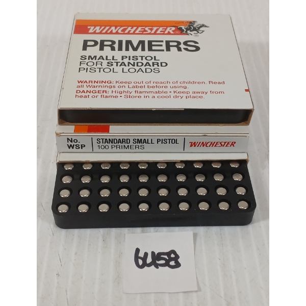 PRIMERS: APPROX 300X WINCHESTER NO. WSP PRIMERS