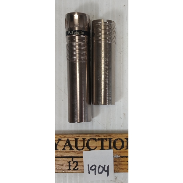 LOT OF 2 - BERETTA CHOKE TUBES - NO STEEL SHOT