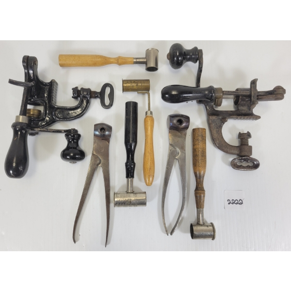 LOT OF 8 - 16 & 18GA RELOADING TOOLS 