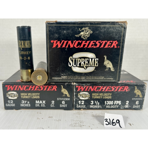 AMMO: 30X WINCHESTER 12 GA 3-1/2 IN - #6