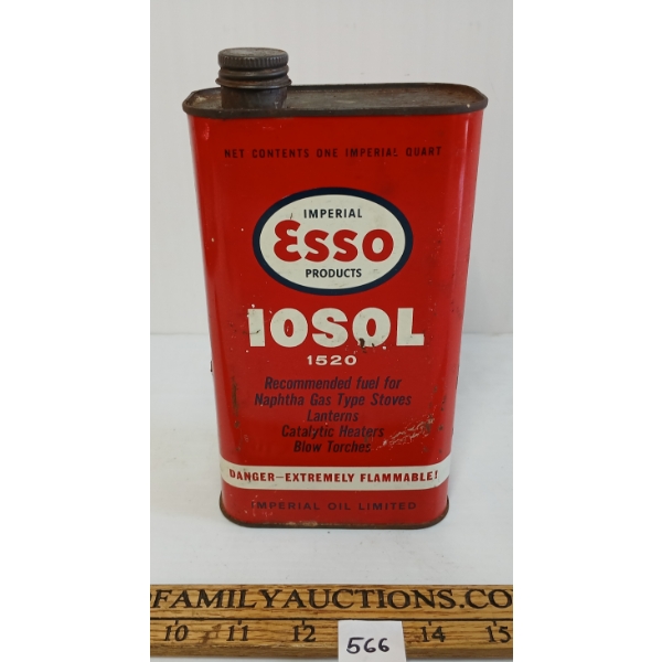 ESSO IMPERIAL PRODUCTS IOSOL 1520 QT CAN