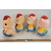 Image 2 : LOT OF 4 - IDEAL PLASTIC PIGGY BANKS