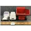 Image 4 : LOT OF 3 - BUDDY L PRESSED STEEL / PLASTIC DUMP TRUCK & PEPSI-COLA TRUCKS