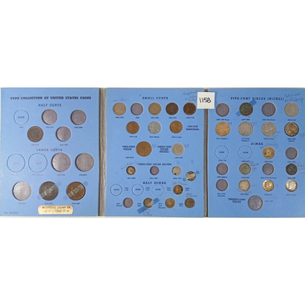 1909-1946 U.S. COINS BOOKLET