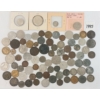 Image 4 : QTY OF WORLD COINS - GERMANY, LATVIA, ITALY, UGANDA, IRELAND, ETC