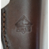 Image 5 : PUMA SILVERLION OLIVE KNIFE W/ LEATHER SHEATH