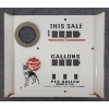 Image 1 : WAYNE "HONEST MEASURE" PORCELAIN GAS PUMP FACE PART