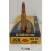 Image 1 : AMMO: 20X DOMINION .308 WIN - 180GR - KKSP