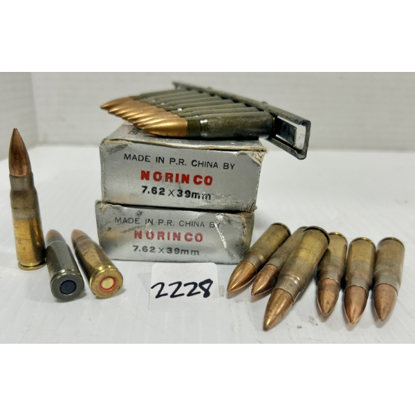 AMMO: 57X MIXED 7.62X39 MM - FMJ