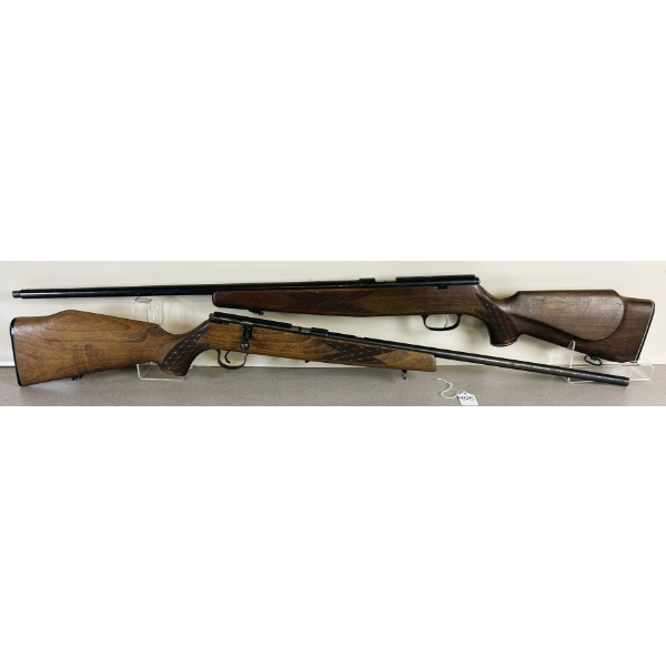 LOT OF 2 - RIFLES IN .22 LR 