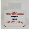Image 3 : IMPERIAL CONE CO. METAL CUP & CONE DISPENSER