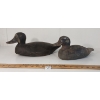 Image 1 : LOT OF 2 - WINTAGE DECOY DUCKS W/ WEIGHTS