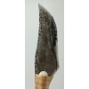 Image 6 : OBSIDIAN KNIFE W/ ANTLER HANDLE & STAND