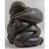Image 4 : "MY SON'S FIRST STEPS" BY SILAS KAYAKJUAK(1956 - 2024) - STONE