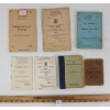 LOT OF 7 - WWII CDN MILITARY TRAINING & SERVICE BOOKLETS