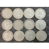 Image 2 : LOT OF 12 - 1943-1966 CDN 10 CENT COINS