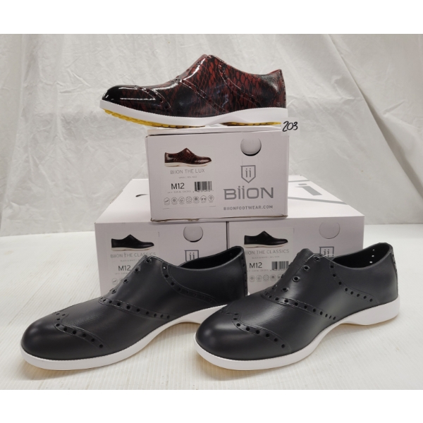 LOT OF 3 - BIION SHOES - FT THE LUX & THE CLASSICS STYLES