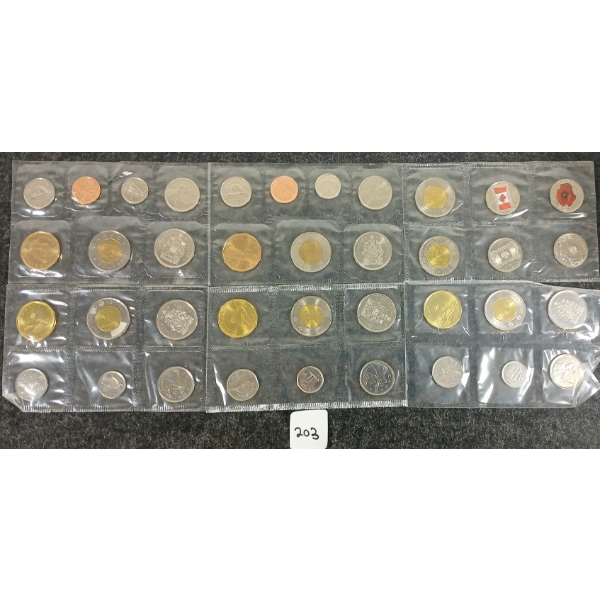  LOT OF 6 - 2011-2023 CDN UNCIRCULATED PROOF SETS