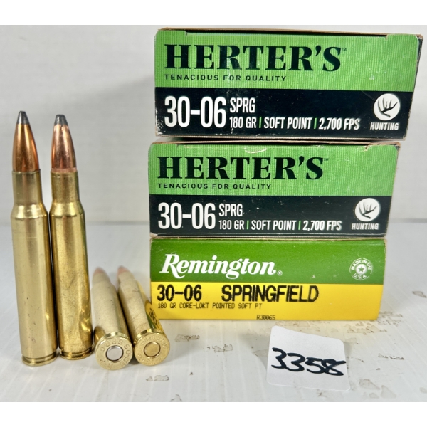 AMMO: 60X .30-06 SPRG - 180 GR SP