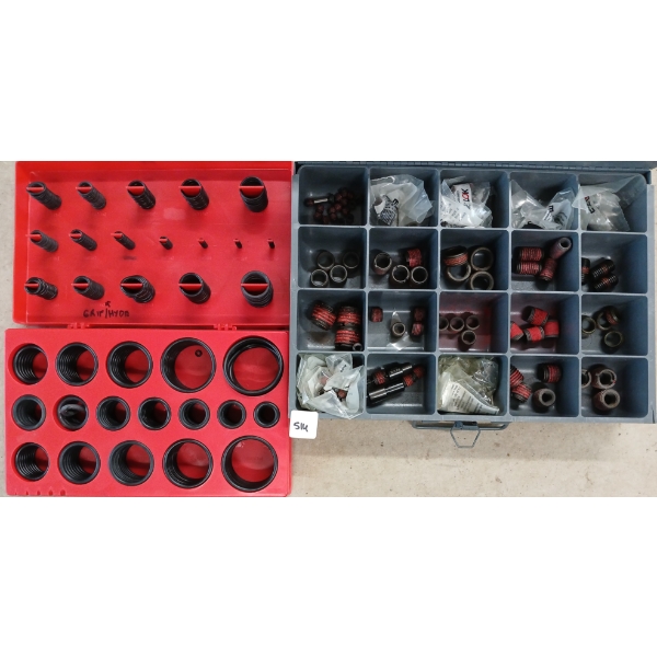 LOT OF 2 - SPAENAUR E-Z LOCK THREAD INSERTS & O - RING SET
