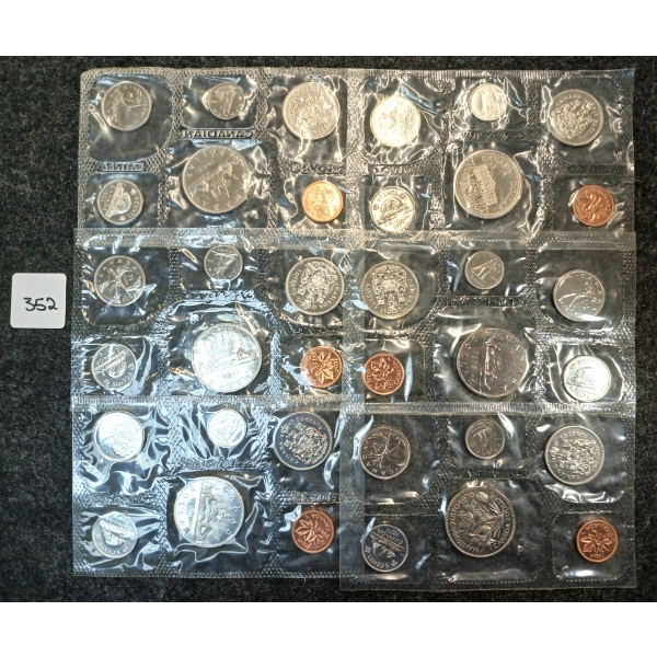 LOT OF 6 - 1968-1978 CDN UNCIRCULATED PROOF SETS