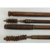 Image 2 : LOT OF 4 - VINTAGE GUN CLEANING RODS