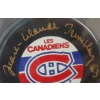 Image 4 : 1969-1970 OPC NHL MONTREAL CANADIENS JEAN-CLAUDE TREMBLAY HOCKEY CARD & PUCK - AUTOGRAOHED