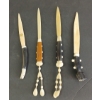 Image 2 : LOT OF 4 - DECORATIVE ANTLER KNIVES