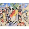 Image 2 : "SFAX TUNSINIA" BY DELISLE PARKER - MIXED MEDIA ON PAPER