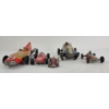 Image 8 : LOT OF 5 - TIN & CAST RACECARS - INCL FRICTION