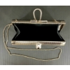 Image 8 : LOT OF 2 - SILVER TONED EVENING CLUTCH PURSES
