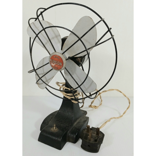 VINTAGE ERGON ELECTRIC FAN - CIRCA 1935-50