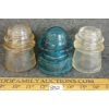 Image 4 : LOT OF 3 - HEMINGRAY & DOMINION GLASS INSULATORS