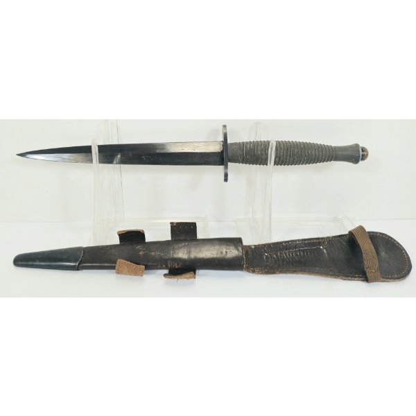 UNKNOWN FIGHTING KNIFE W/ SHEATH